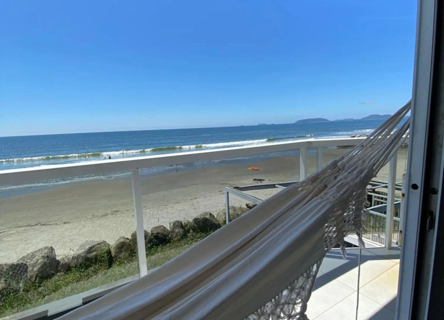 아파트 Lindo Apartamento De Frente Para O Mar 이타포아