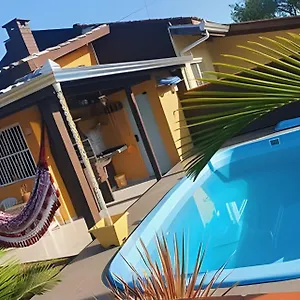  Casa de Férias Cantinho Palmeiras Em Itapoa- Casa C Piscina P 6 Pessoas